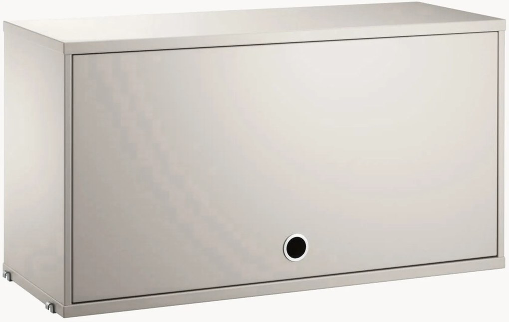 Kast String System met omklapbare deur, B 78 x D 30 cm