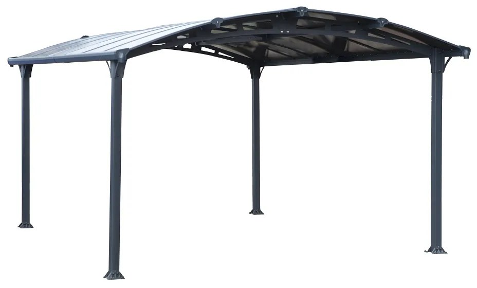 Polycarbonaat afdak Arcadia Palram - Canopia 3,6 x 4,3 m