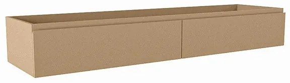 Mondiaz FOGE wastafelonderkast - 170x45x25cm - 2 lades - softclose - Oro M44204Oro