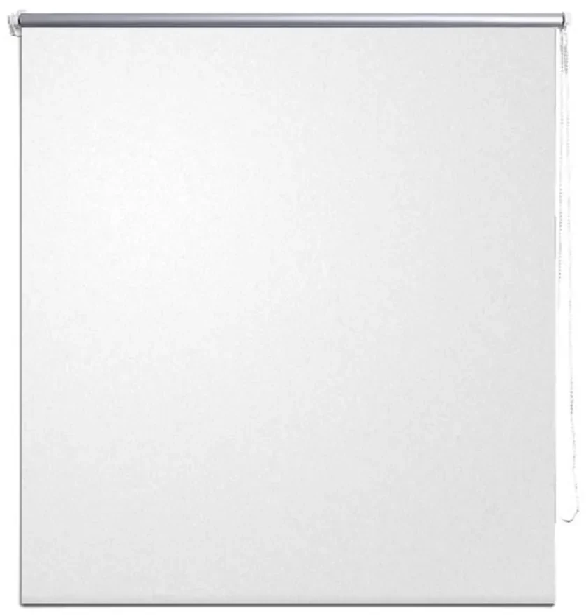 vidaXL Rolgordijn verduisterend 160 x 175 cm wit