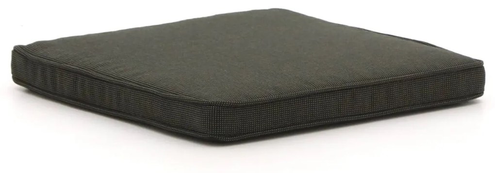 Zit- en Voetenbankkussen Tuin | Zwart  | Acryl | Madison | 42x42cm | Kees Smit Tuinmeubelen