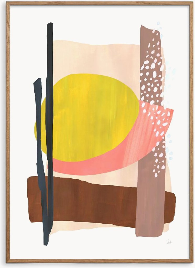 Ingelijste digitale print Ortus