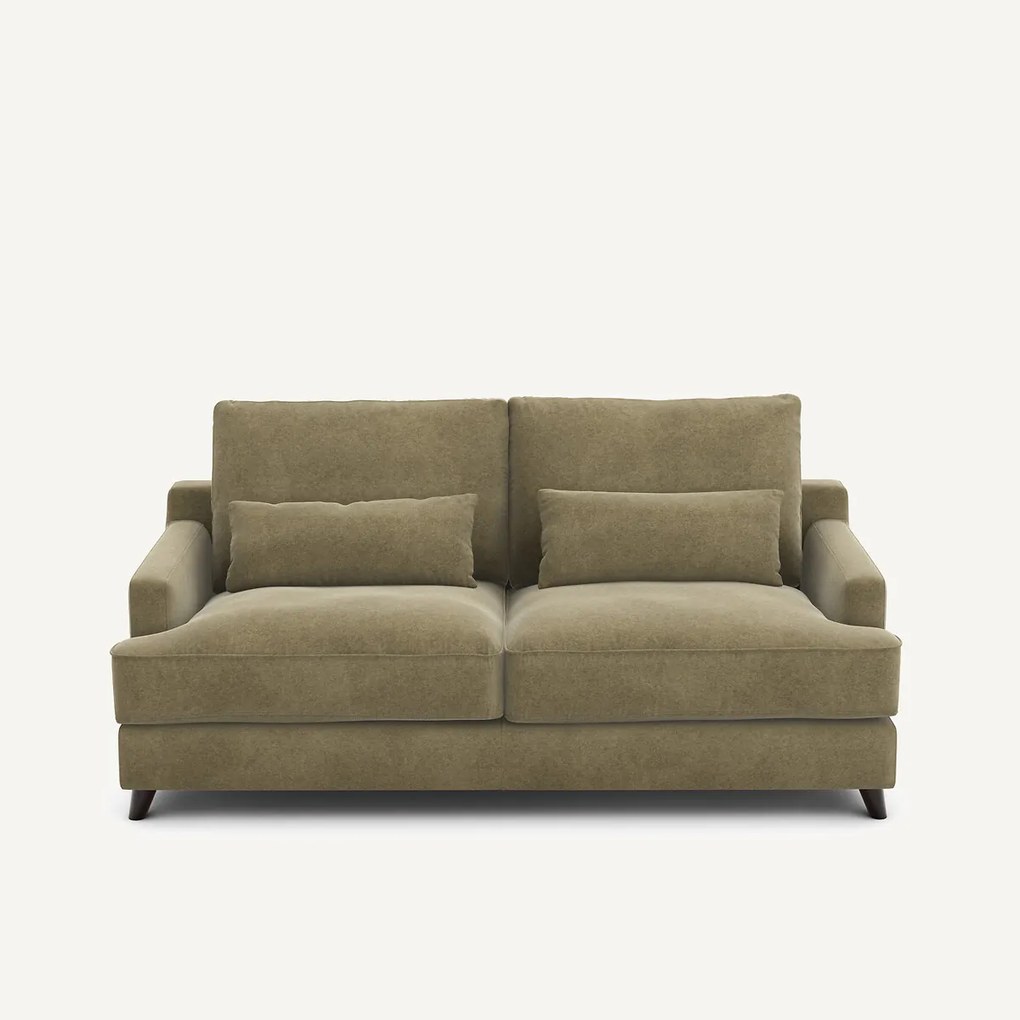 Slaapbank in linnen fluweel, ALWINE