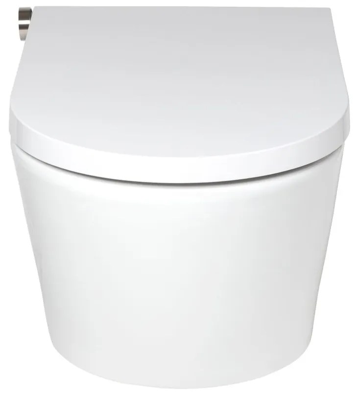 Rapowash douche wc basic wit randloos toilet met bidetsproeier