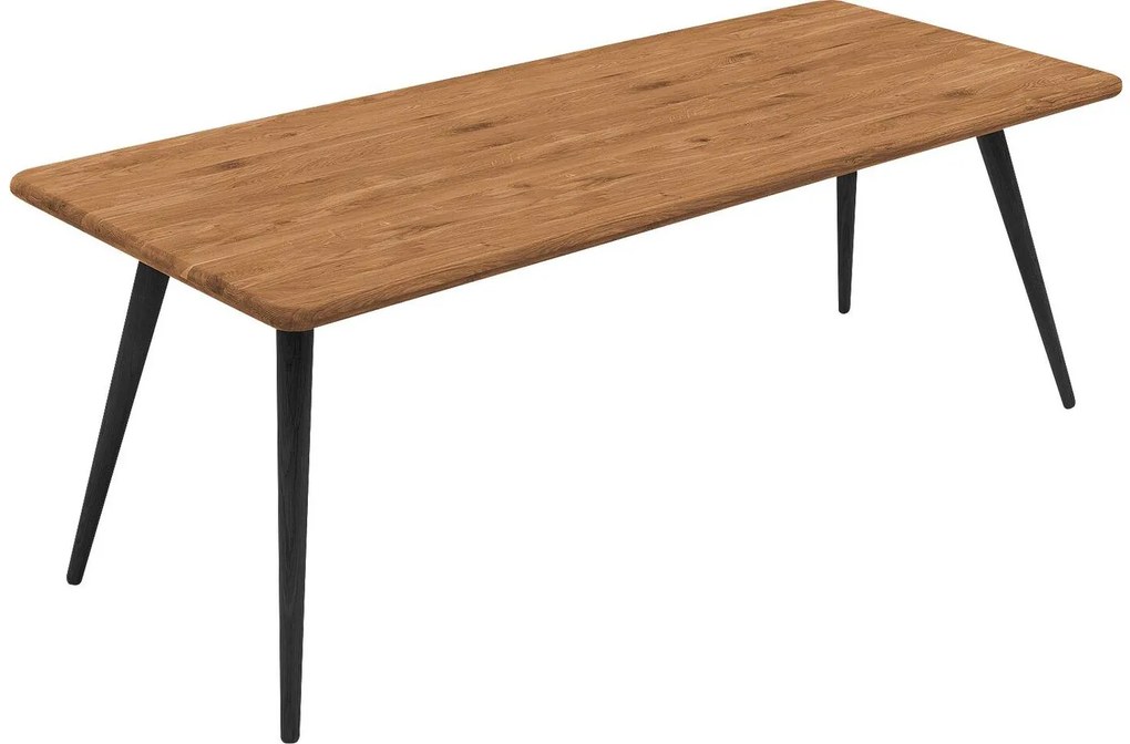 Goossens Eettafel Bjarte, Rechthoekig 220 x 90 cm