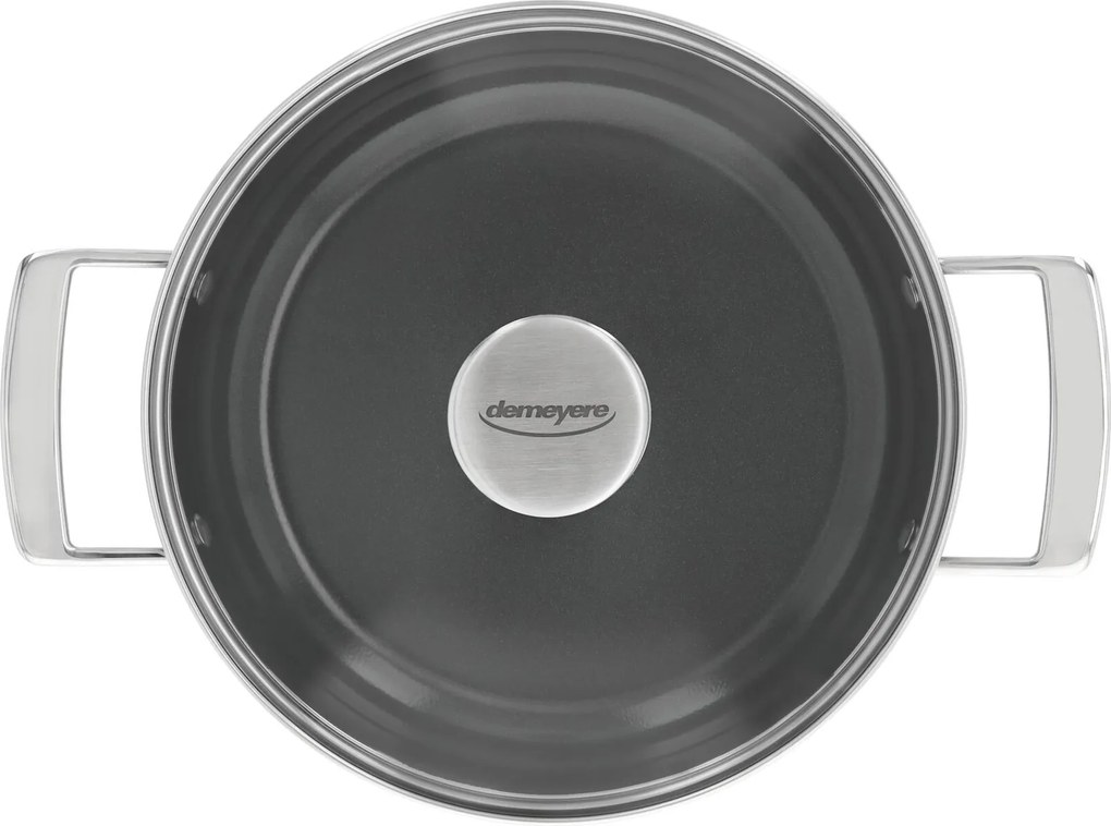 Demeyere Alu Plus 3 Sudderpan met glazen deksel Ceraforce 24 cm - Alu Plus 3 - Demeyere