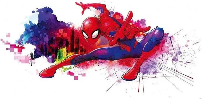 Spider-Man Graffiti Art Vlies Fotobehang 300x150cm 6-banen