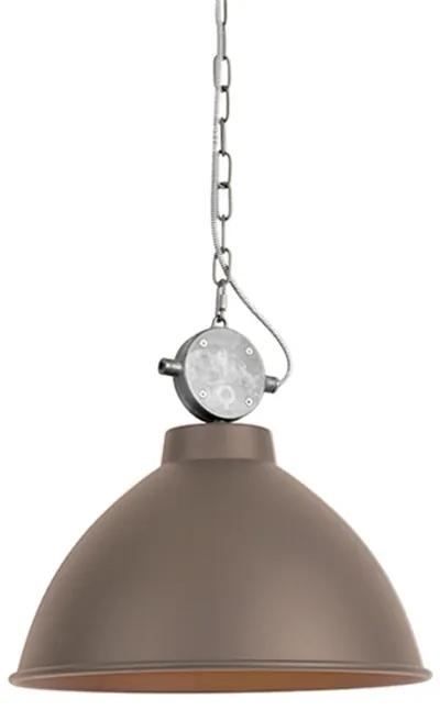 Industriële hanglamp bruin - Anterio 38 Landelijk E27 rond Binnenverlichting Lamp