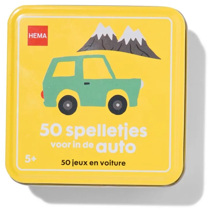 HEMA Reisspelletje Voor In De Auto - 50 Kaartjes