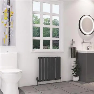 Eastbrook Deddington radiator 65x60cm 602W antraciet