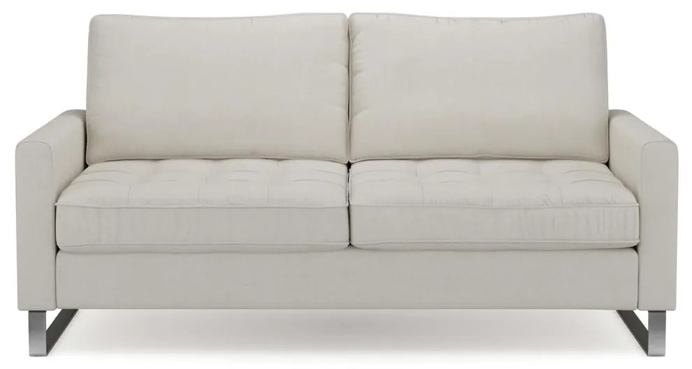 Rivièra Maison - West Houston Sofa 2,5 Seater, oxford weave, alaskan white - Kleur: bruin
