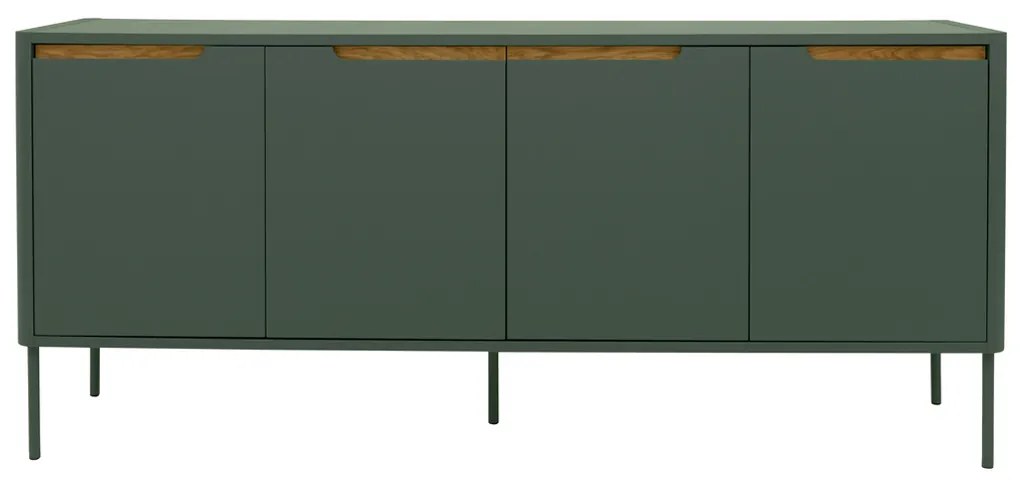 Tenzo Switch Mat Groen Dressoir Scandinavisch Design - 173x45x76cm.