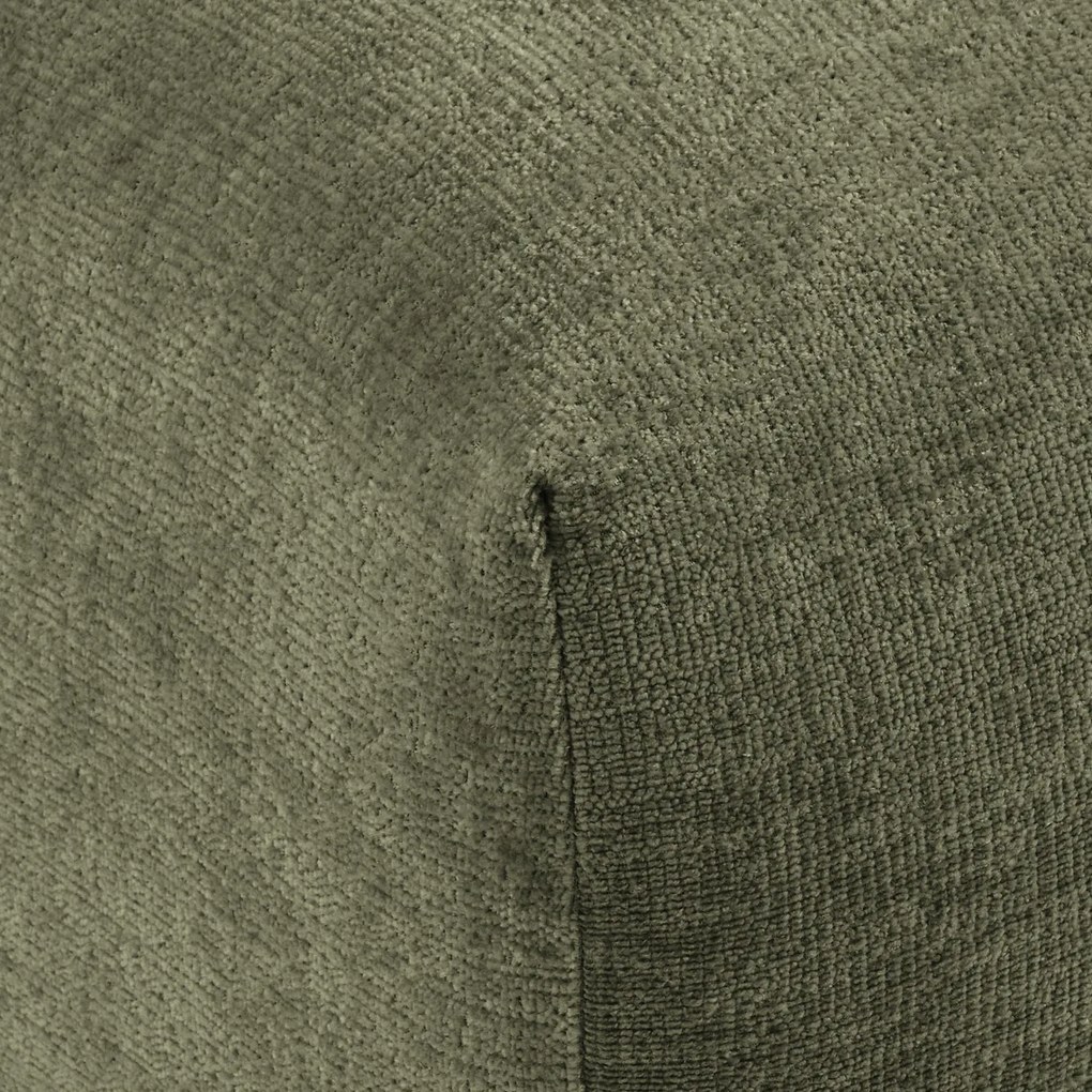XL poef, dik fluweel, L109 cm, Nuria