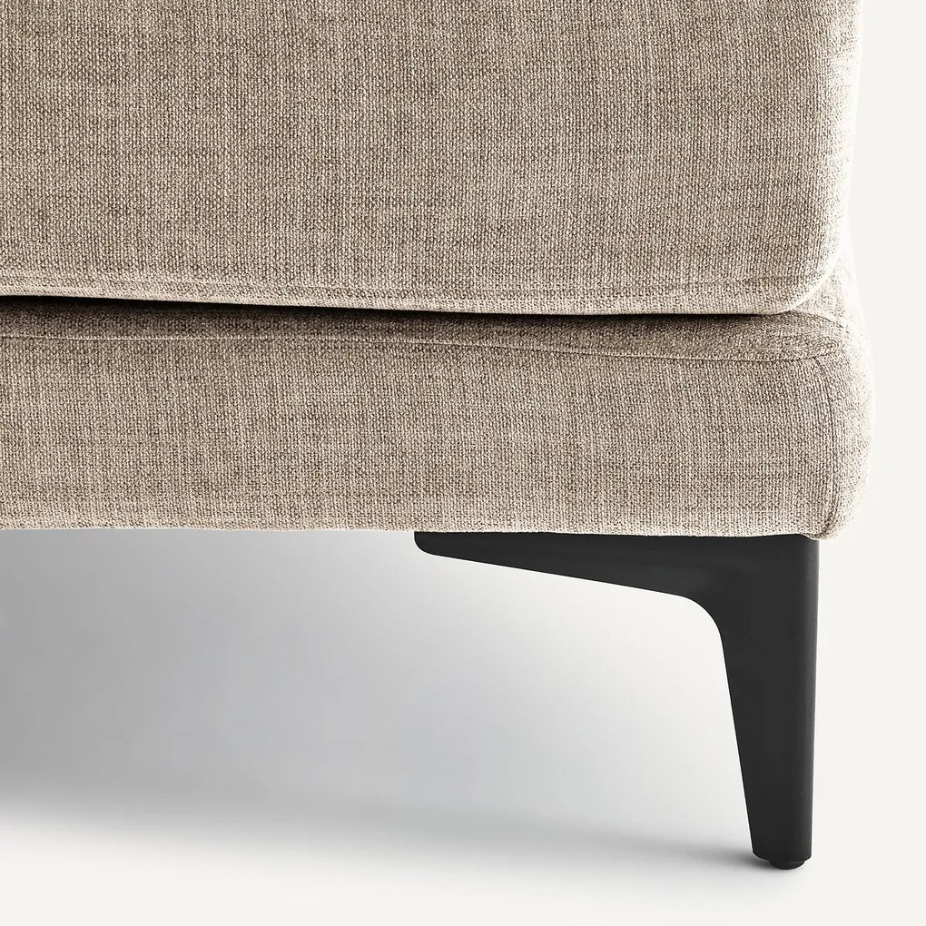 Voetensteun met dienblad, polyester katoen, MODERNISTE, ontwerp Emmanuel Gallina