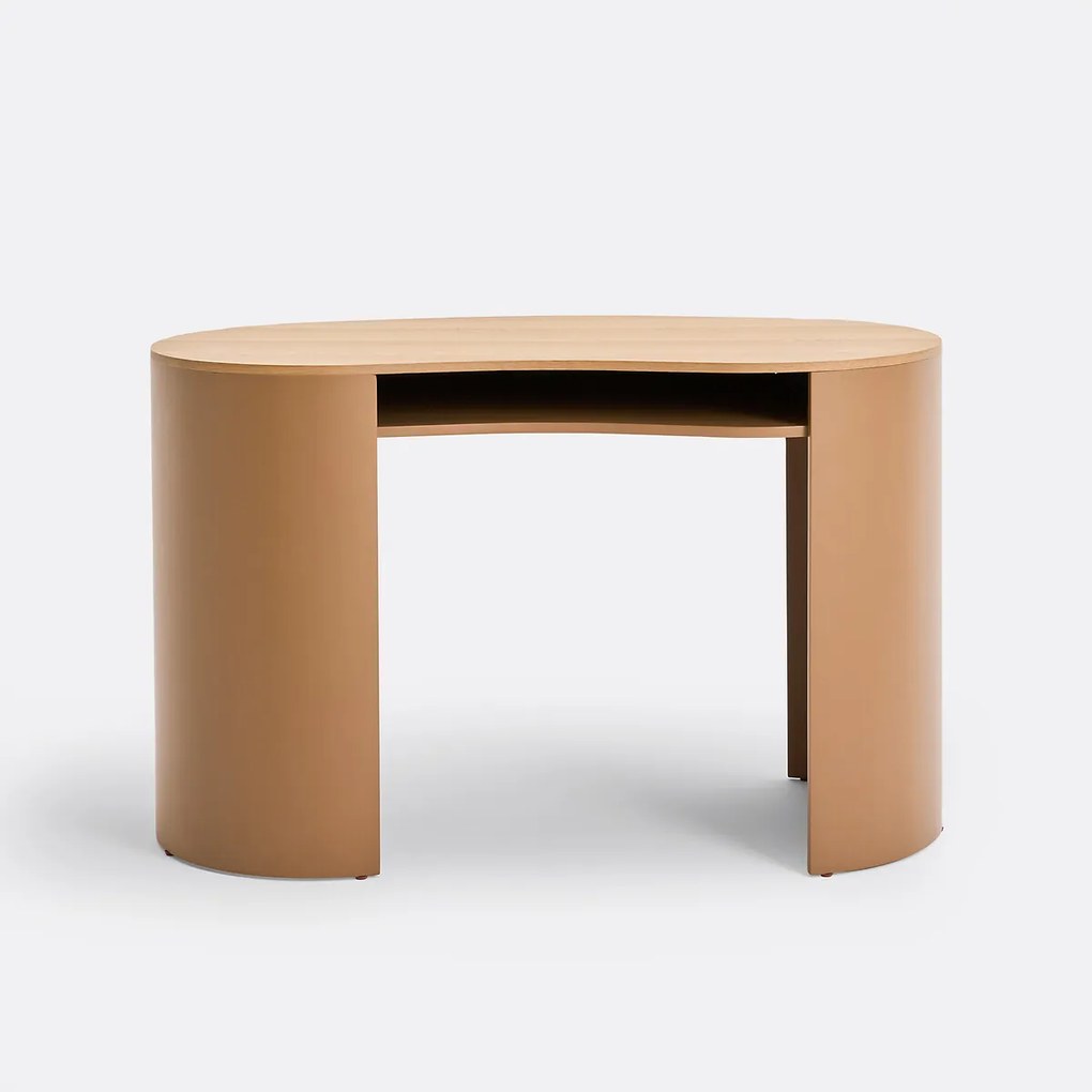 Bureau van eikenfineer, OZIA