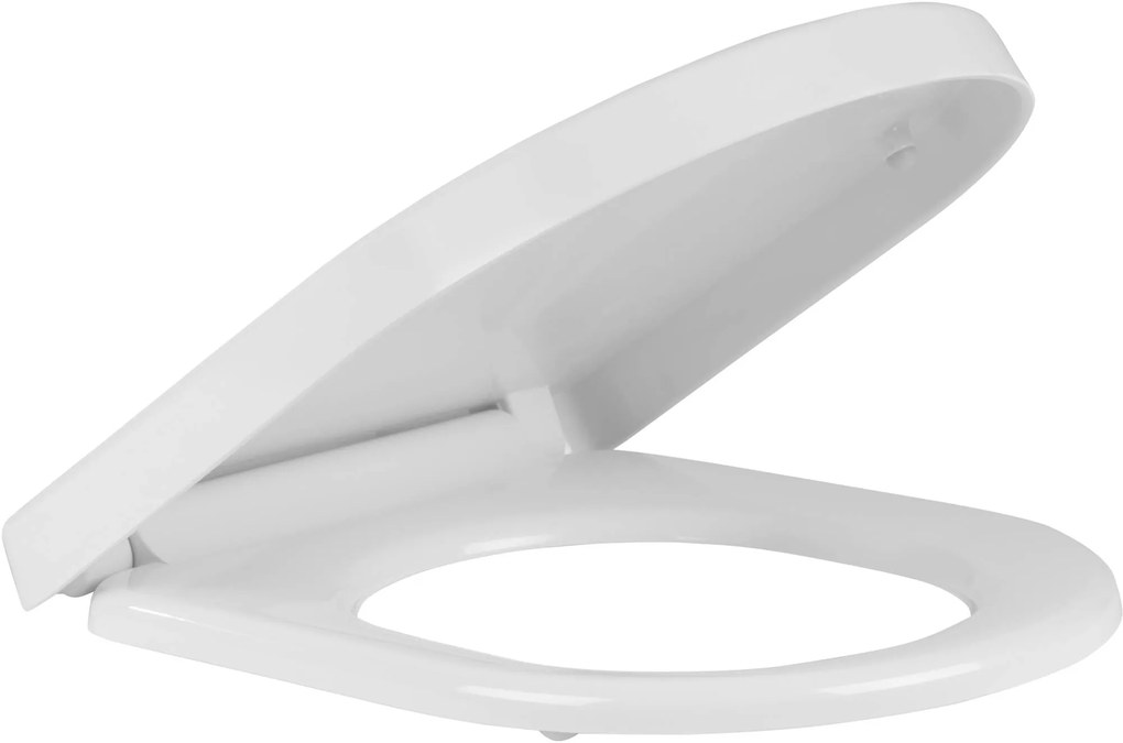 Saqu toiletbril incl. deksel met one-touch Wit