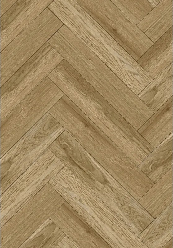Mexen Manhattan vinylpanelen visgraat 570 x 95 mm LVT Dryback 2,5 mm, PVC onderlaag, 4 V-Voeg, Eik - F1473-0570-095-255-4V1-01