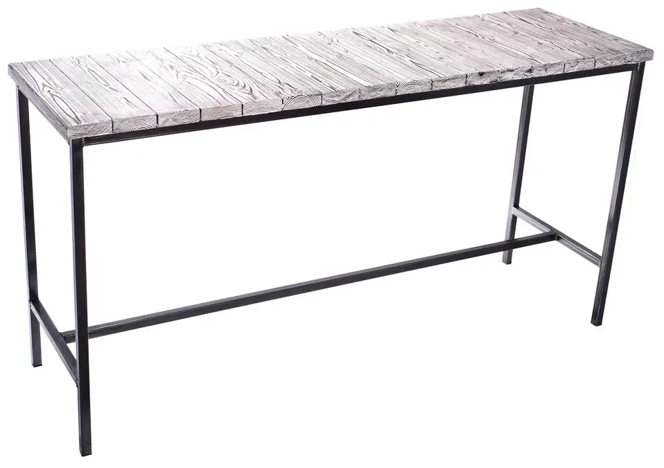 CHYRKA® Bartafel barkruk LS bartafel SAMBOR barmeubel loft vintage bar industrieel design handgemaakt hout metaal