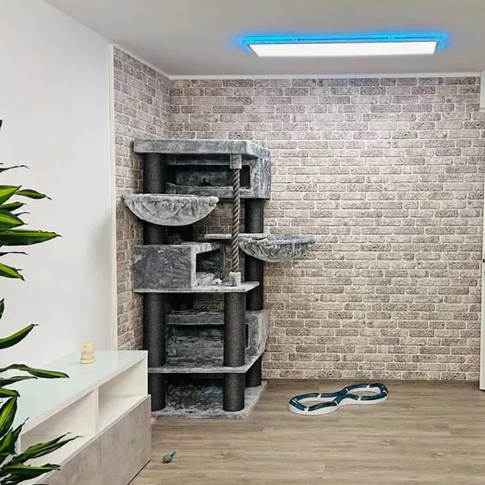 3D Wandpaneel EPS Grijs L1903 100x50x2cm | Paneli 3d wandpanelen