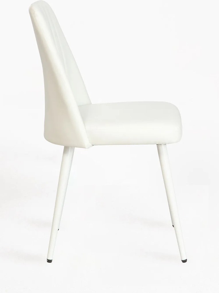 Set 4 Betros Kunstlederen Stoelen