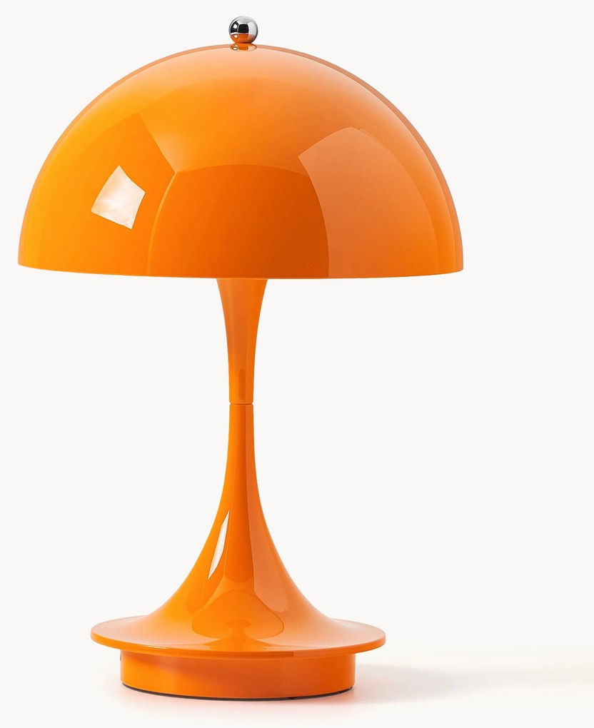 Kleine draagbare LED tafellamp Panthella