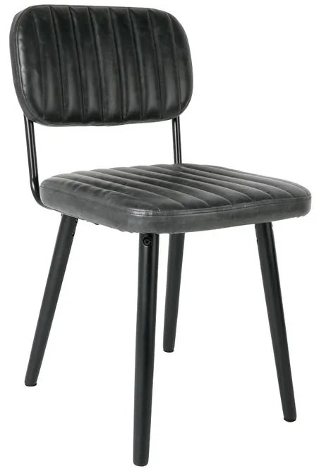 White Label Living Jake Stoel - Zwart
