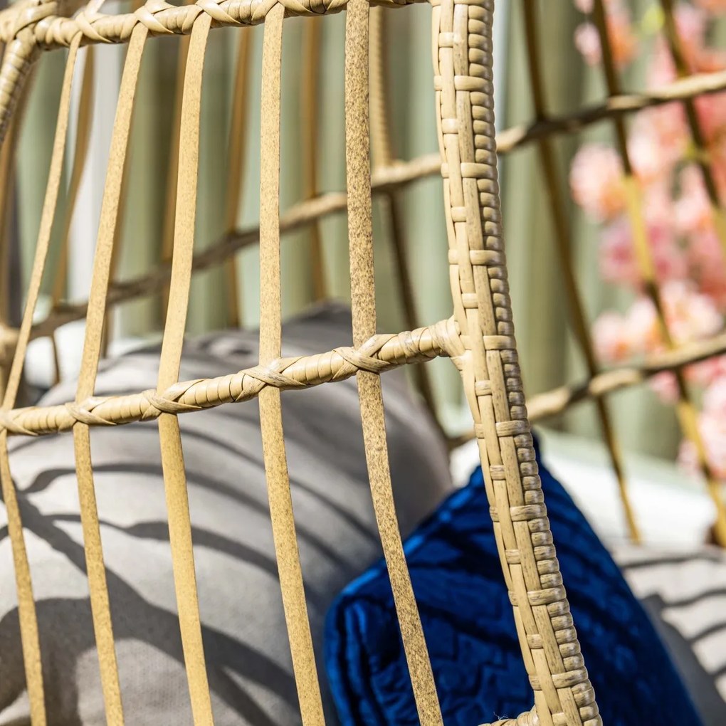 Garden Impressions Esmee hangstoel swing egg - natural