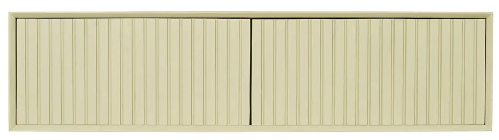 Starfurn Madison Sand Beige Tv-meubel Hangend Ribbels 120 Cm - 120x35x30cm.