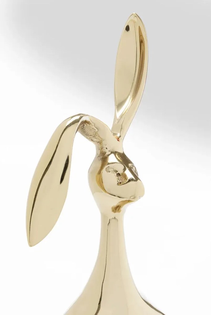 Goud Konijn Beeld 52 Cm