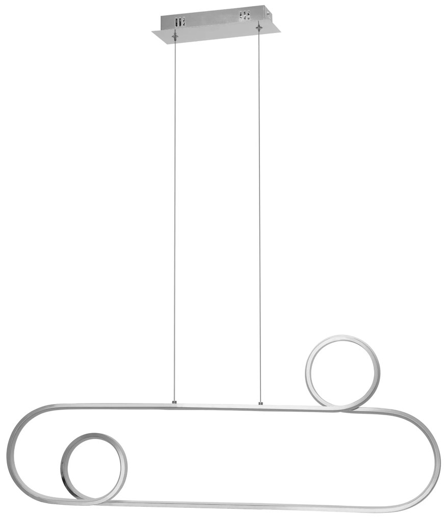 Hangende Plafondlamp LED APP810-CP CHROM afstandsbediening