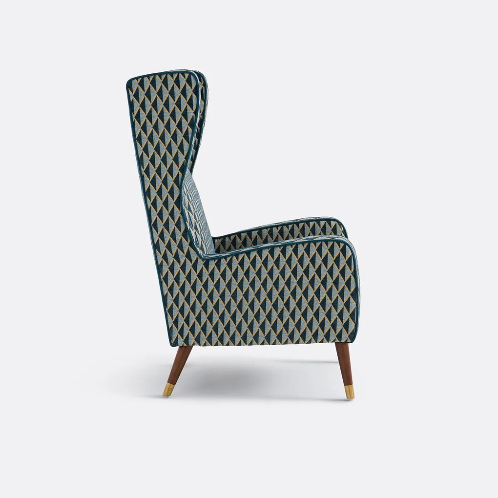 Fauteuil XXL in fluweel, (Y)