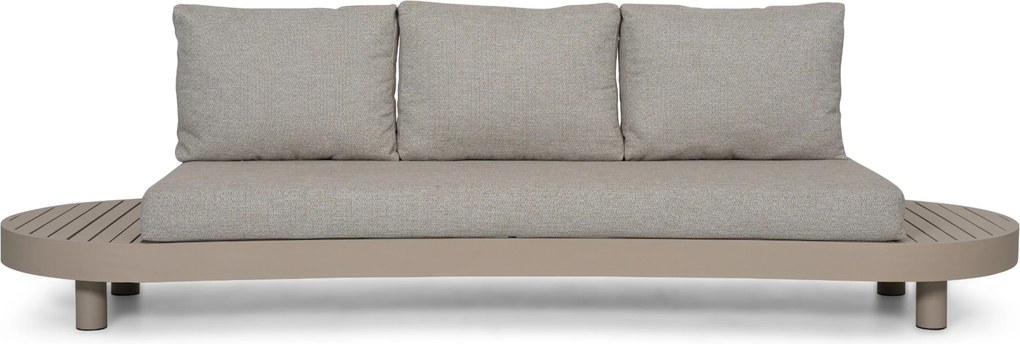 Stoel en Bank Loungeset 5 personen Aluminium Zand/Beige  Lifestyle Garden Furniture Organio/Mira