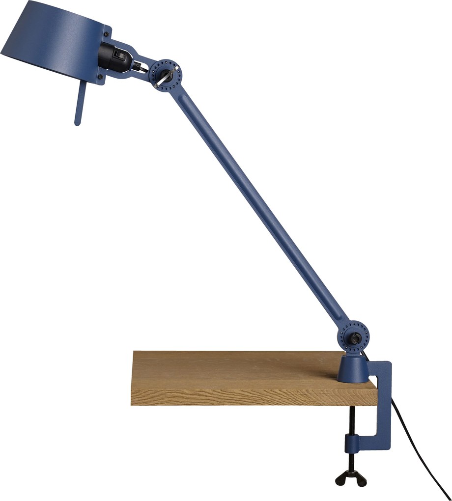 Tonone Bolt 1 arm bureaulamp met tafelklem thunder blue