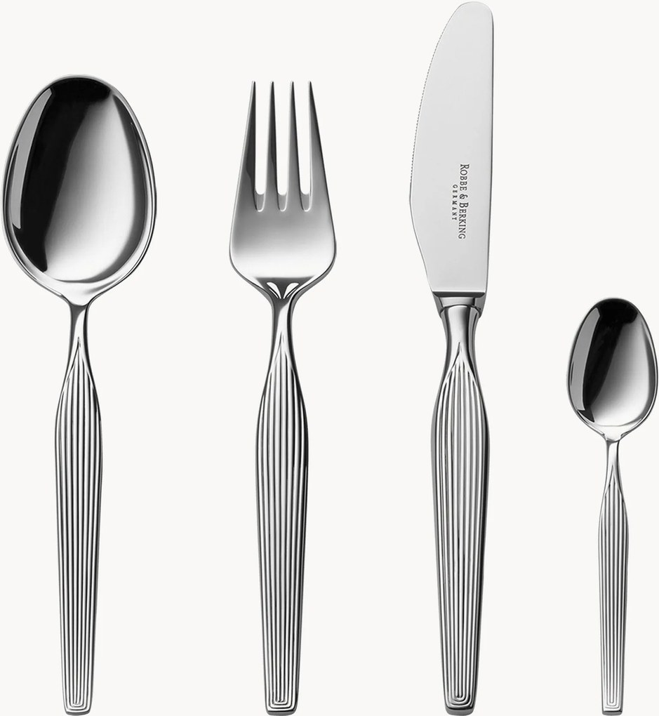 Handgemaakte hoogglans bestekset Metropolitan, in verschillende setgroottes