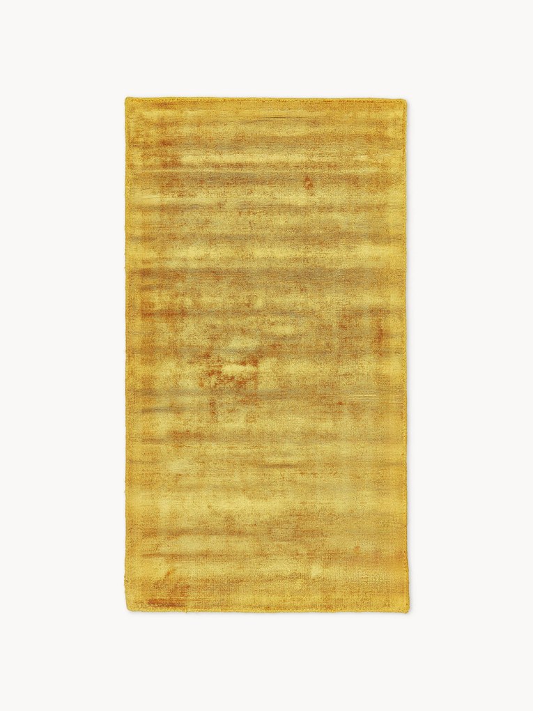 Handgeweven viscose vloerkleed Jane