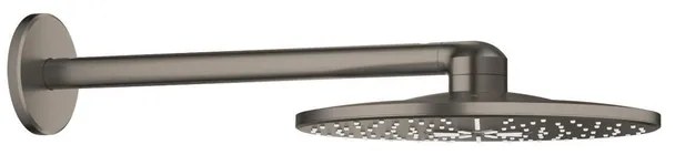 GROHE Rainshower SmartActive 310 Hoofddouche - 31cm - 2 straalsoorten - wandarm 43cm - geborsteld hard graphite 26475al0