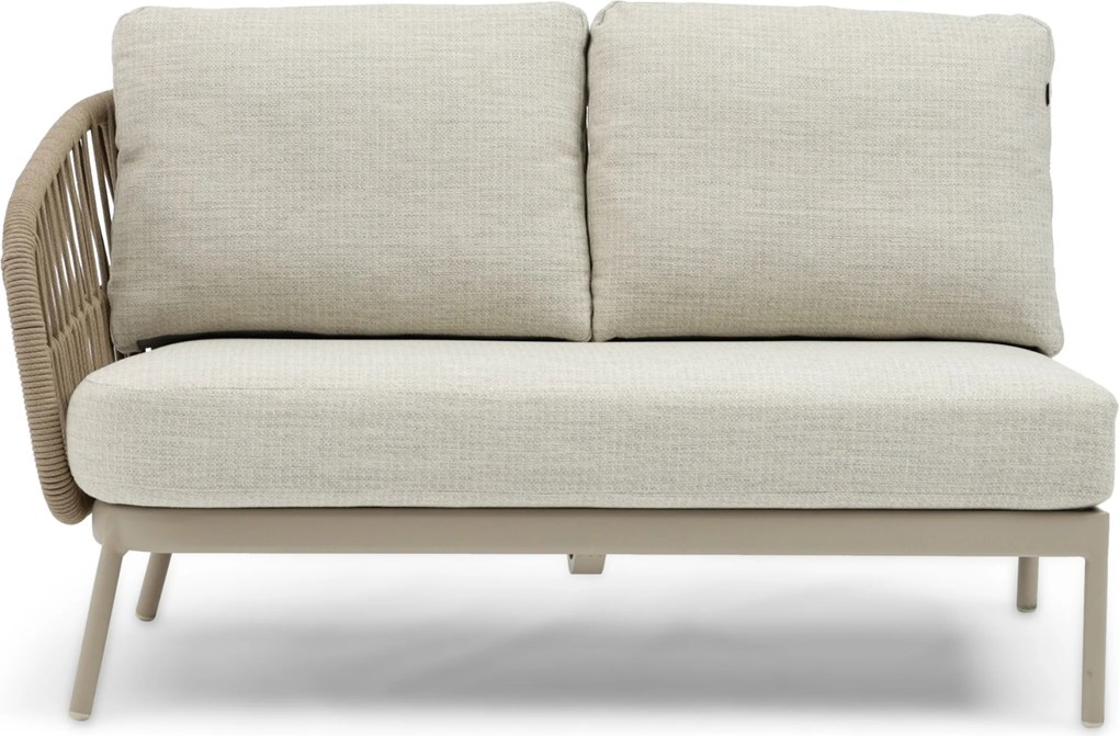 Hoek loungeset 5 personen Rope Taupe  Coco Elara