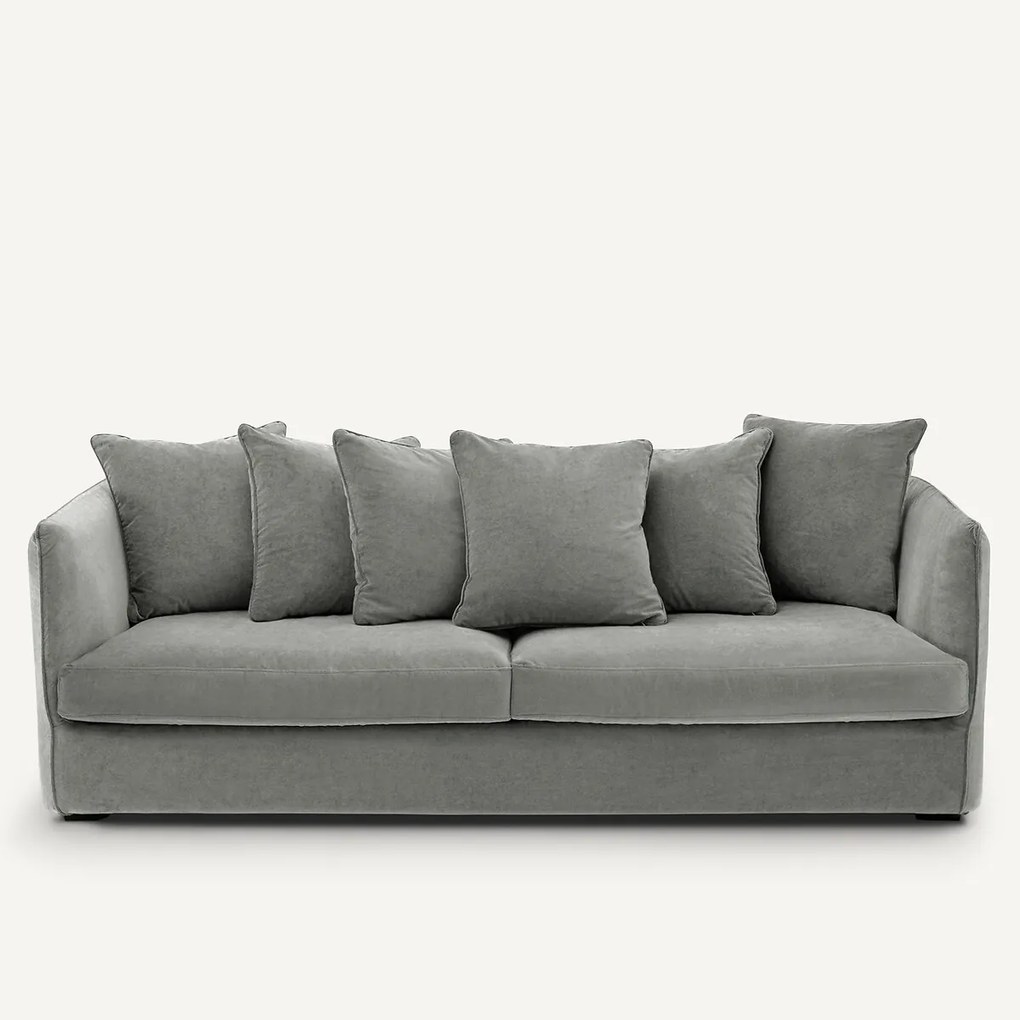 Bank 3-, 4- of 5-zits, in stonewashed fluweel, Neo Chiquito