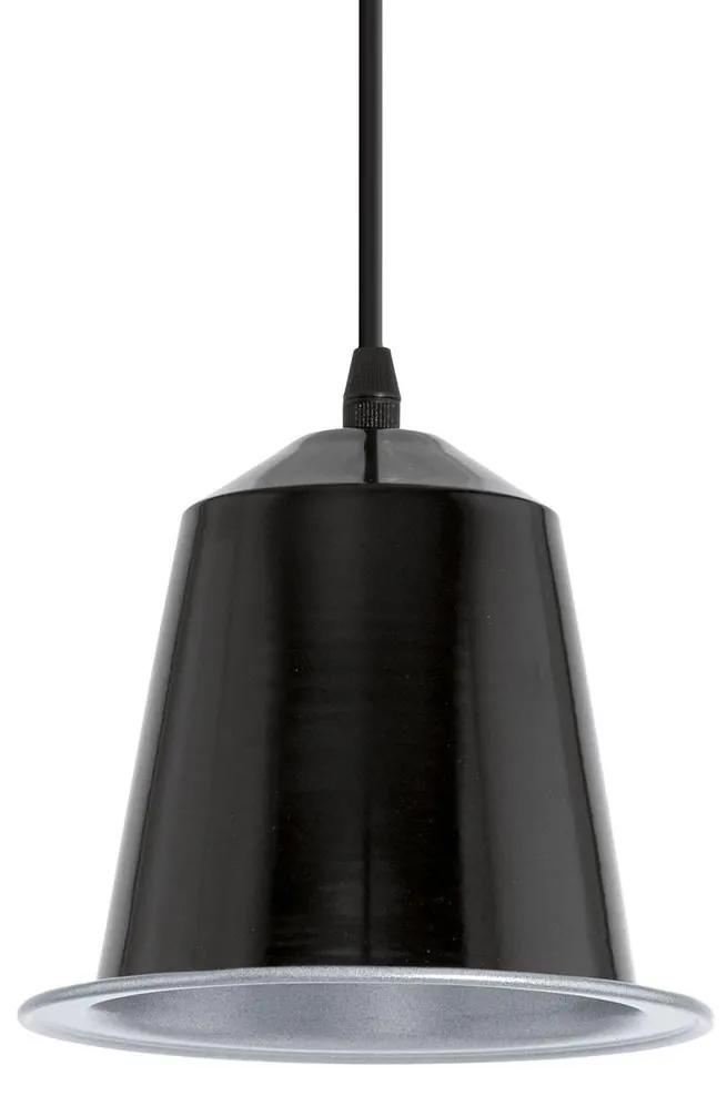 Eglo 75112 - LED Hanglamp GINOSA GU10/5W/230V zwart