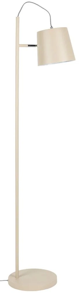 Zuiver Buckle Beige Vloerlamp Van Metaal