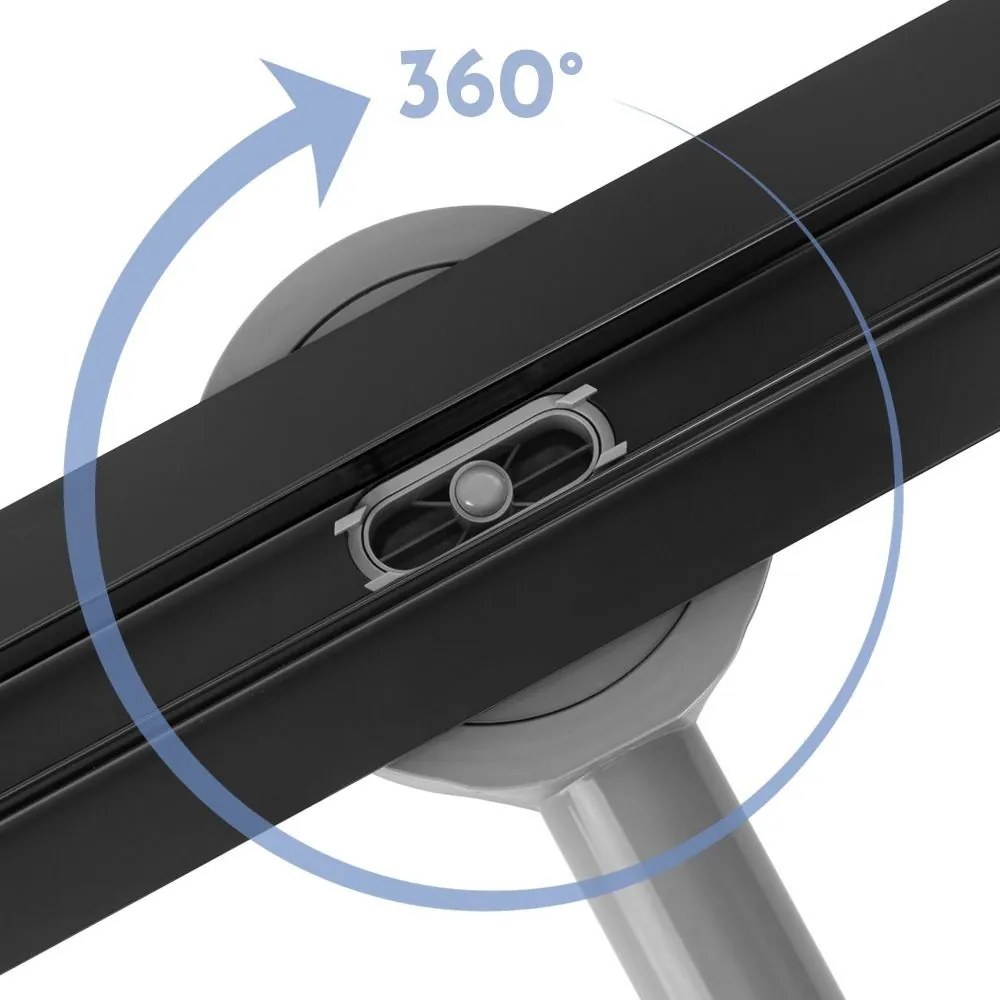 Lineaire afvoer Rea Neox Slim Pro Black 90