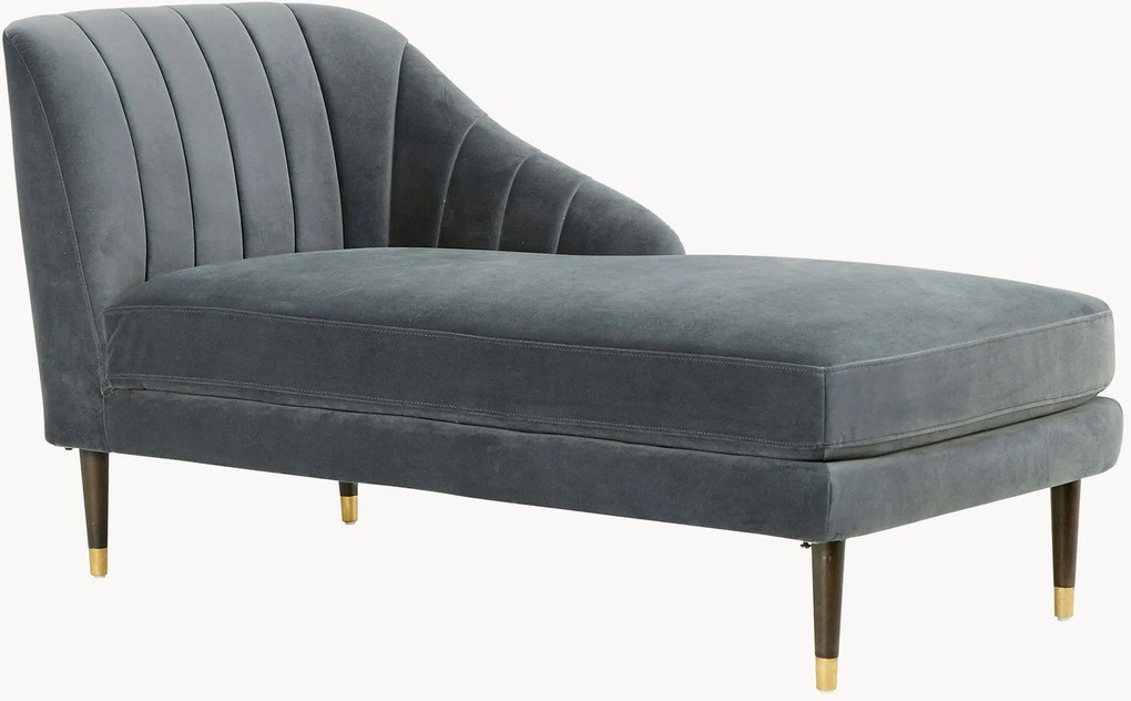 Fluwelen chaise longue Donna