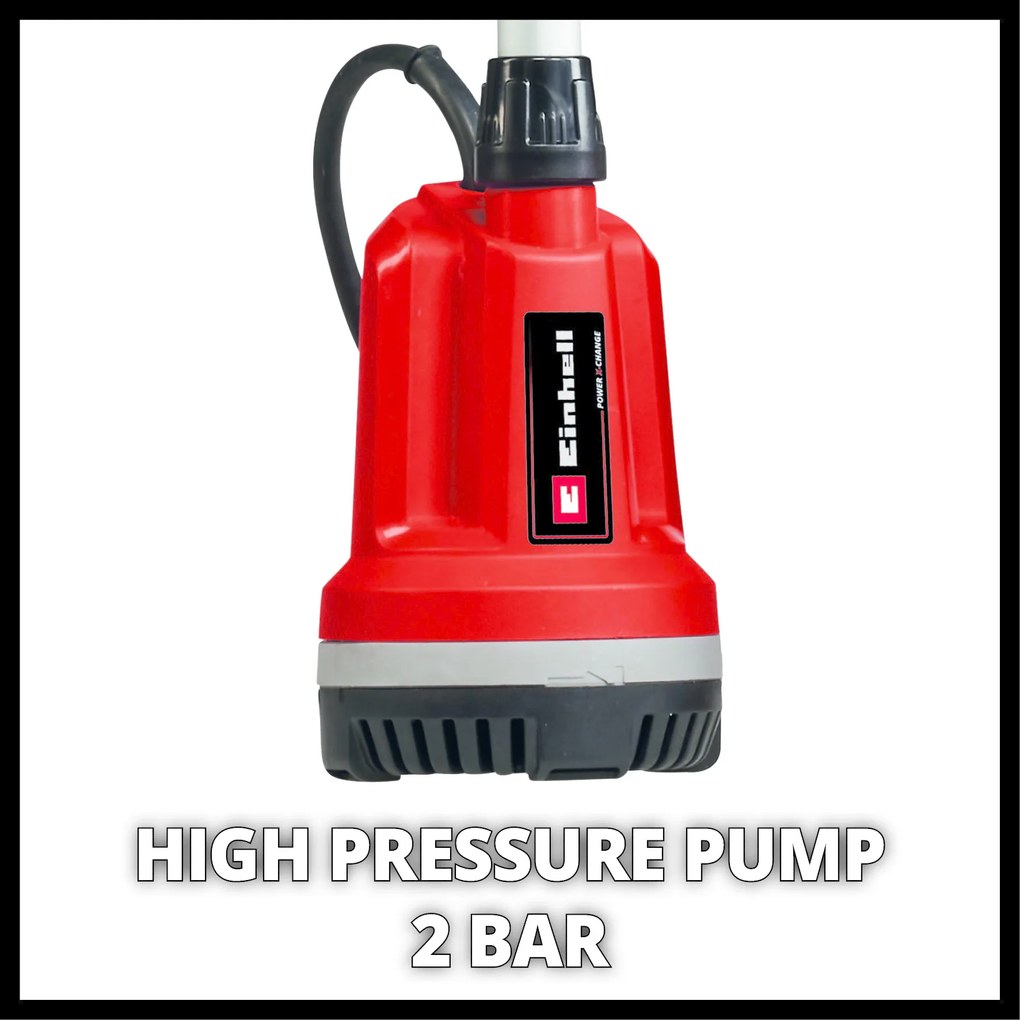 Einhell GE-PP 18 RB Li Solo Accu 2 in 1 Dompelpomp