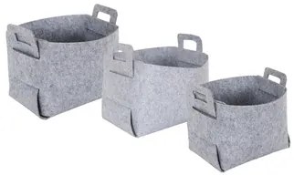 Manden en dozen Grijs The home deco factory  JEROMIE X3