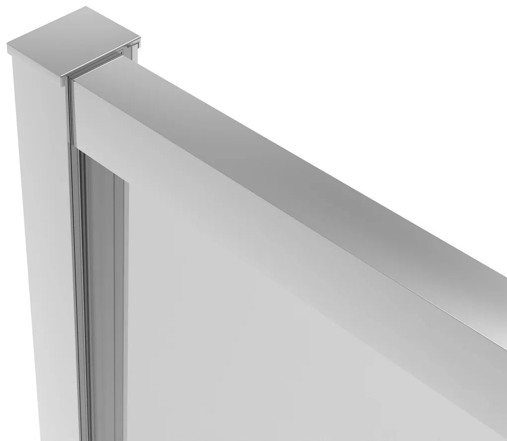 Badstuber Onda douchecabine 120x120cm chroom