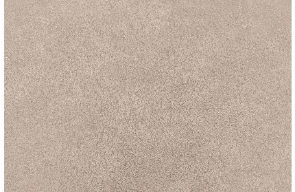 Goossens Key West beige, micro leer, 2,5-zits, modern design met ligelement links