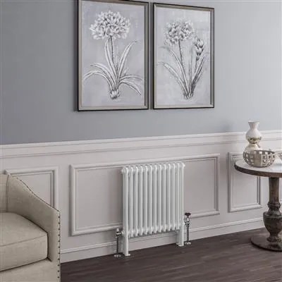 Eastbrook Imperia 2 koloms radiator 60x60cm 826W wit glans