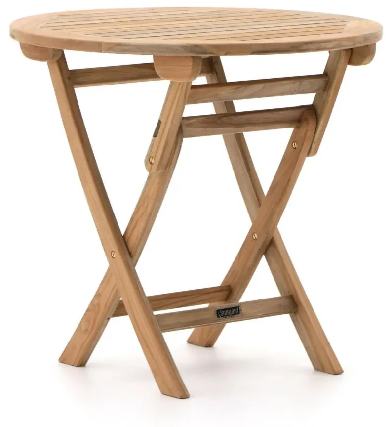 Sunyard Preston klaptafel ø 80cm (h:75cm)