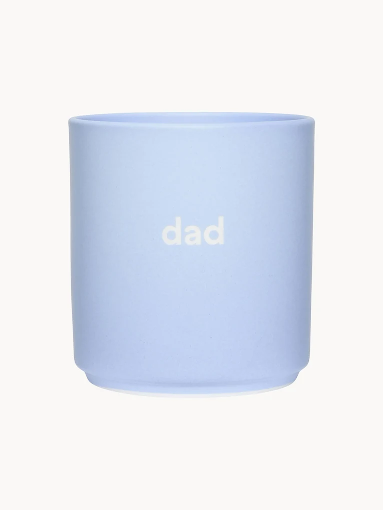 Design beker Favourite DAD met opschrift