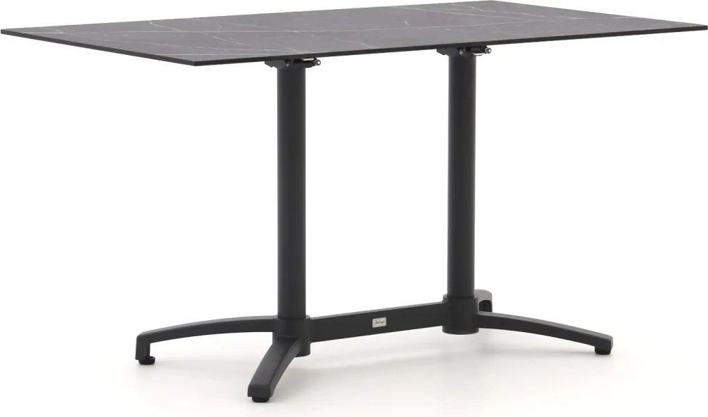 Inklapbare tafel Bellagio  | Vierkant  | Tuintafel Kunststof | 140x80cm | 4 personen | Kees Smit Tuinmeubelen